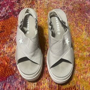 Vintage Converse Platform Sandals